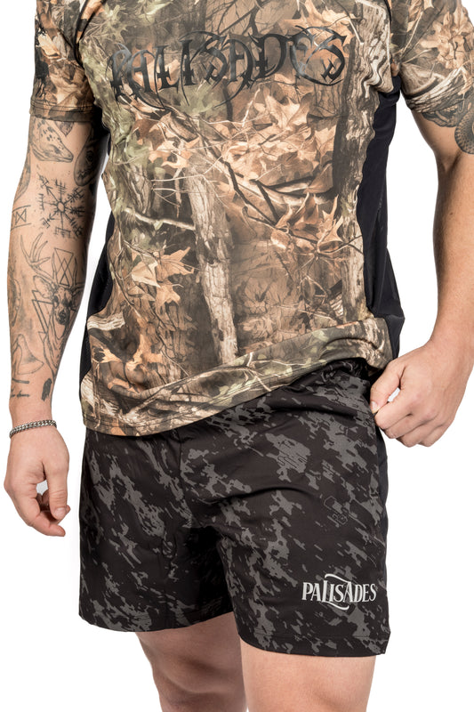 Spotlight Training Shorts - Midnight Black