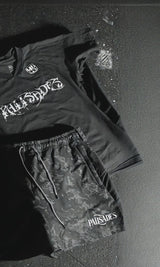 Palisades Spotlight Training Shorts - Midnight Black